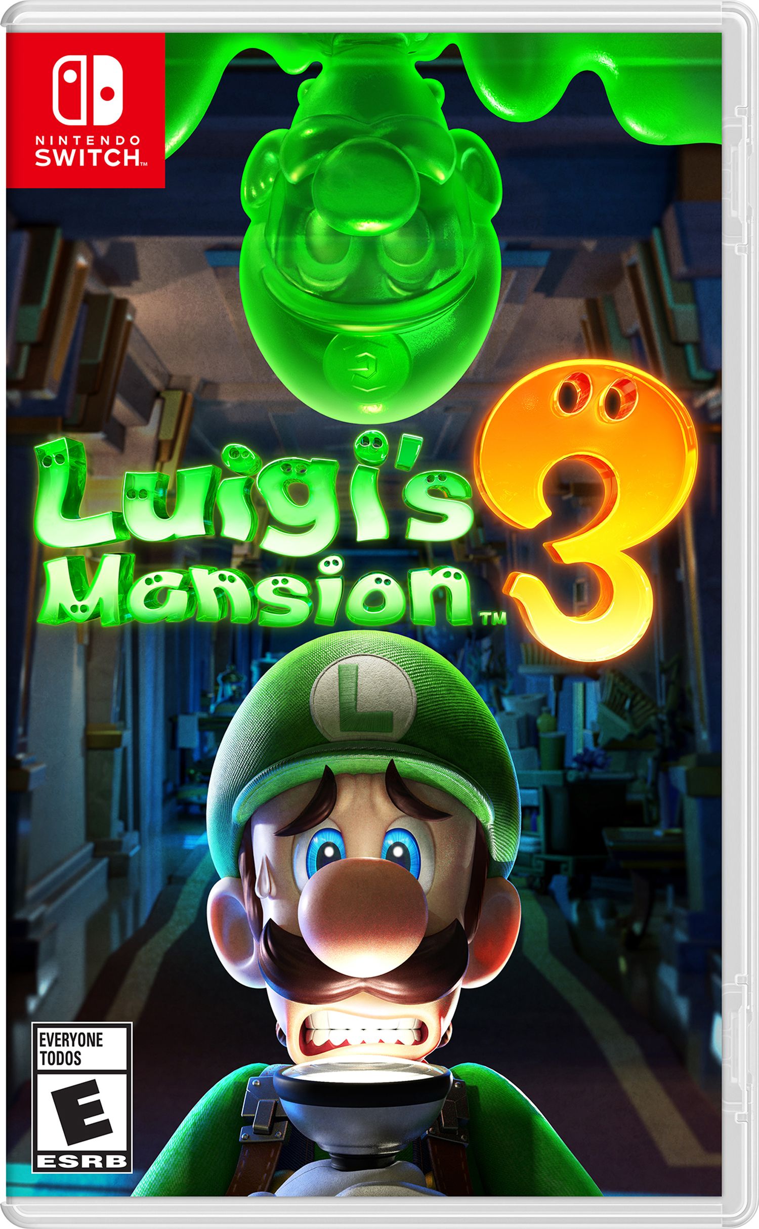 Luigi's Mansion 3 Luigi's Mansion Standard Edition Nintendo Switch Físico